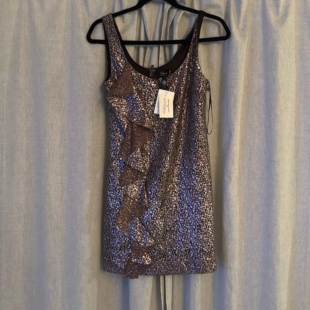 NWT | Guess | Pink Sparkle Dress | Size 4 | (Size 5 Juniors)